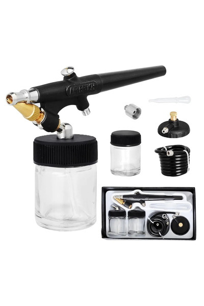 NUBLADO Airbrush Gıda Mini Efekt Boya Tabancası Küçük Hobi Boyama Havalı Boya Püskürtücü 1 Adet.
