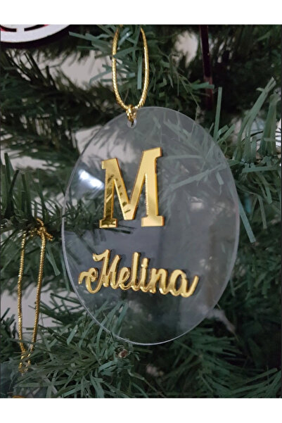 estölye Gold Pleksi Isimli Çam Ağacı Ve Dikiz Aynası Süsü