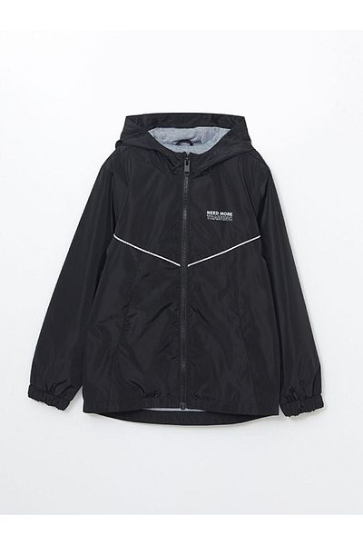 LC Waikiki Lcw Kids Hooded Reflective Detailed Boy's Coat