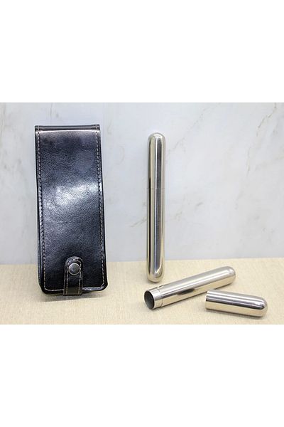 Narnuga Stainless Steel Flask with Leather Case Alk3890 - Mct5179-3174