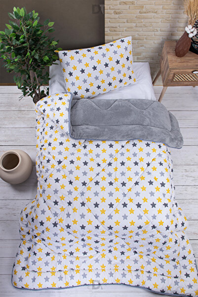 dt dejavu.teks Set pilota + husă de pernă Welsoft unică |   Set pilota cu model de stele