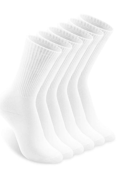 ENFAEL 2-Pack Unisex Premium Cotton Long Tennis Socks