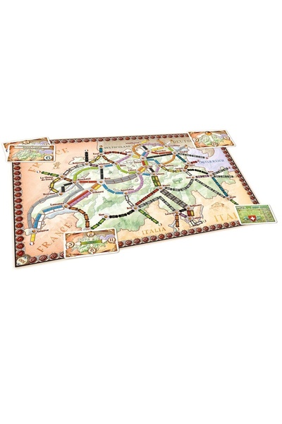 Asmodee Joc de societate Ticket to Ride Map Collection India & Swiss, extensie, limba engleza