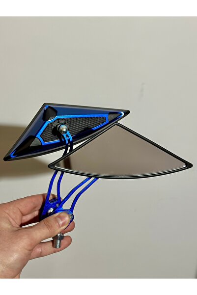 Palas Motor Yarasa Üçgen Ayna / Motosiklet Aynası (TÜM MOTORLARA UYUMLU UNİVE...
