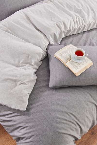 GALAWARRA Royalcomfort Cotton Reversible Double Bed Sheet Fitted Bedding Set