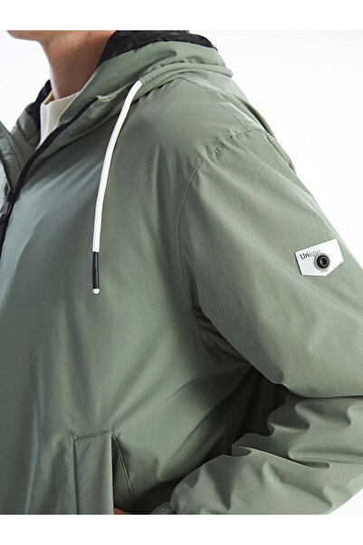 LC Waikiki Ανδρικό παλτό μεσαίου πάχους XSIDE Comfortable Fit Hooded