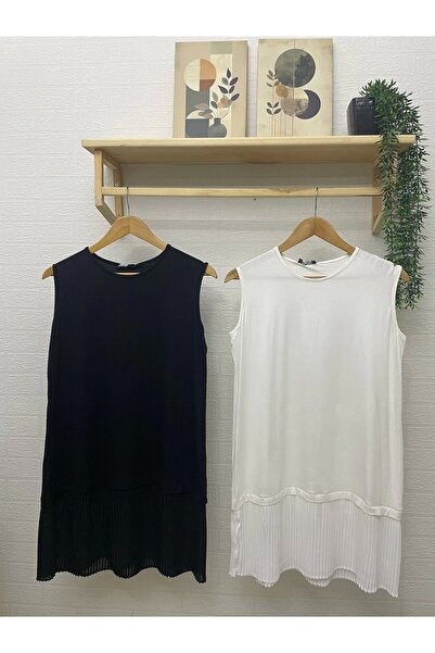 DEFNECE BUTİK Single Jersey Combed Kumash - Pleated Underwear