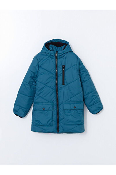 LC Waikiki LCW Kids Kapüşonlu Erkek Çocuk Mont