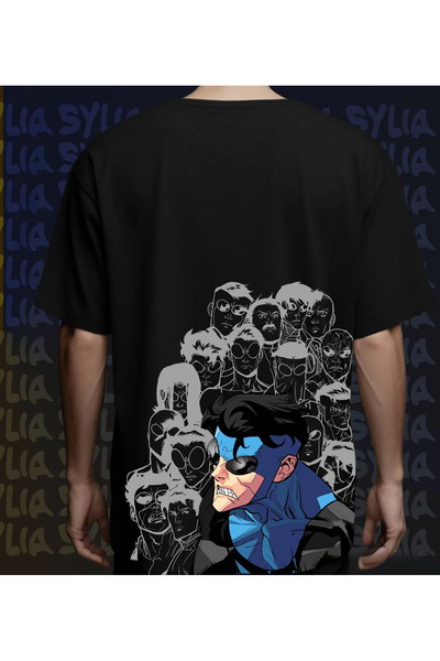 bellanova Invincible Baskılı Oversize Tişört