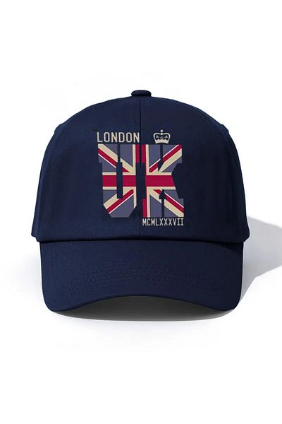 LEIVOR United Kingdom Uk London Retro Design Printed Snapback Hat