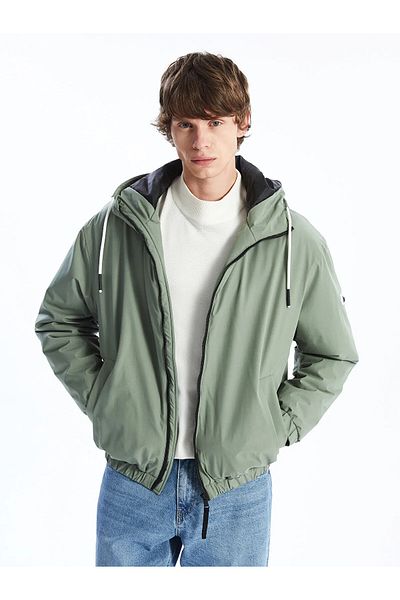 LC Waikiki Ανδρικό παλτό μεσαίου πάχους XSIDE Comfortable Fit Hooded