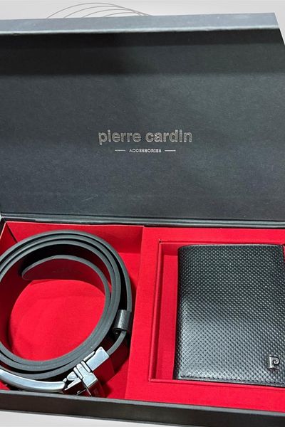 Pierre Cardin Sports Series Belt Wallet Set of 2: Pc.25Y.K01.Sp.Di̇2