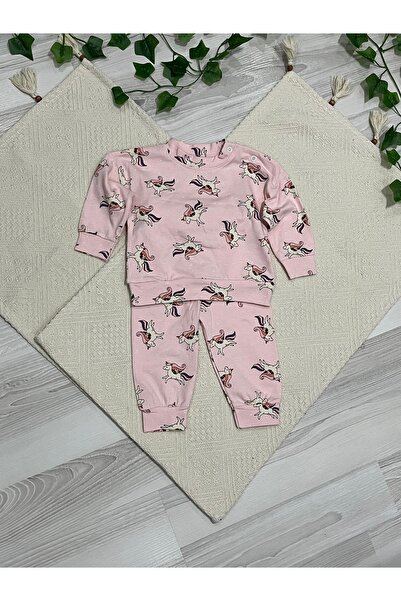 Unicorn Baskılı 2'li Takım