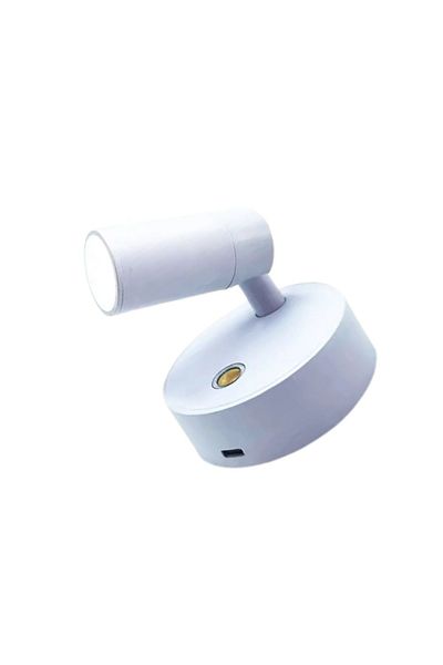 ECKO Rechargeable 360 ​​Degree Rotating LED Wall Light , Magnetic Touch-Dimmable Spotlight