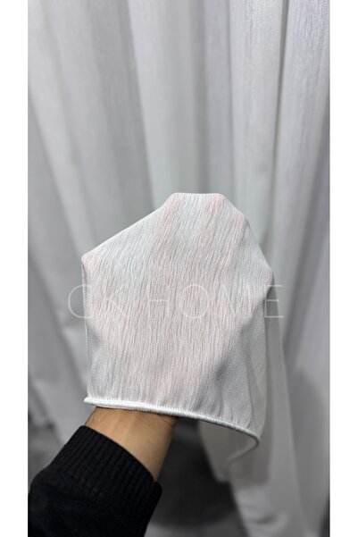 SAYDEMİR HOME Lüks Mat Ağır Gramajlı Kırışmayan Düz Tül Perde Sık Pile Dikim 1/3