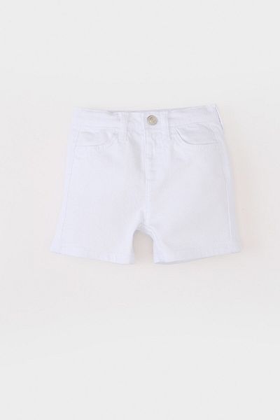 DeFacto Baby Boy White Jean Shorts C2286A525Sm
