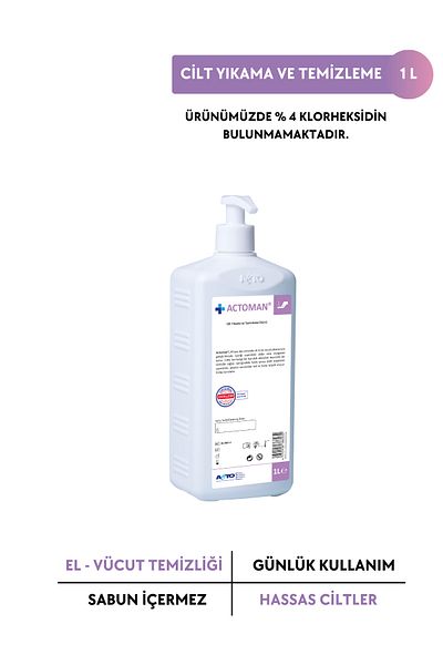 Acto Man Skin Washing and Cleansing Product 1 Lt