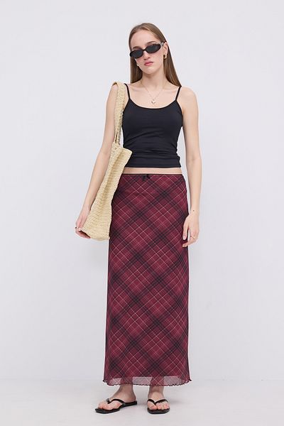 Addax Lined Long Skirt - E16803-E3