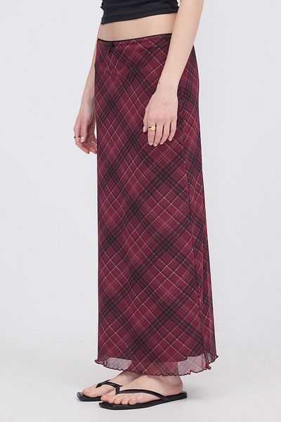 Addax Lined Long Skirt - E16803-E3