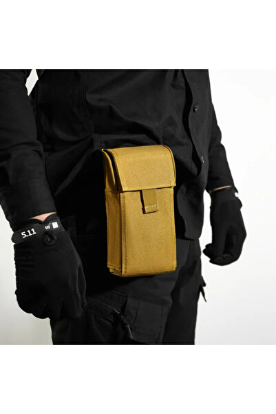Fivy 25 Fişek Kapasiteli Molle Platform Uyumlu Özel Taktikal Fişeklik Çöl