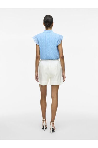 VILA Shorts mit mittlerer Taille