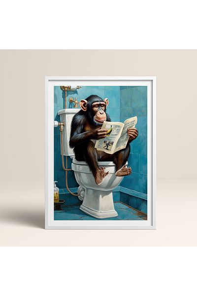 HOMEPACK Single Wooden Framed Painting One Piece Poster Painting Tk/986