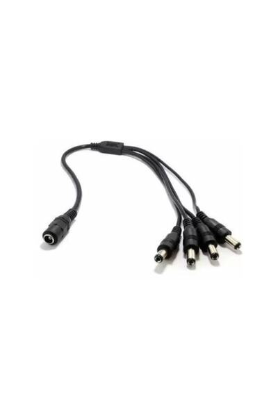 Mykablo Dc 5.5x2.5 Mm 1 Erkek - 4 Dişi Adaptör Ucu Çoklayıcı