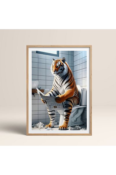 HOMEPACK Единична картина в дървена рамка, единичен плакат, картина TK/985