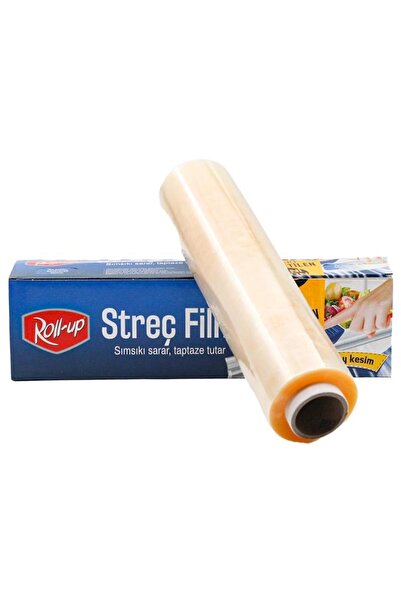 Roll-Up Roll Up Sarı Pe Streç Film 30 Cm X 300m 8mic