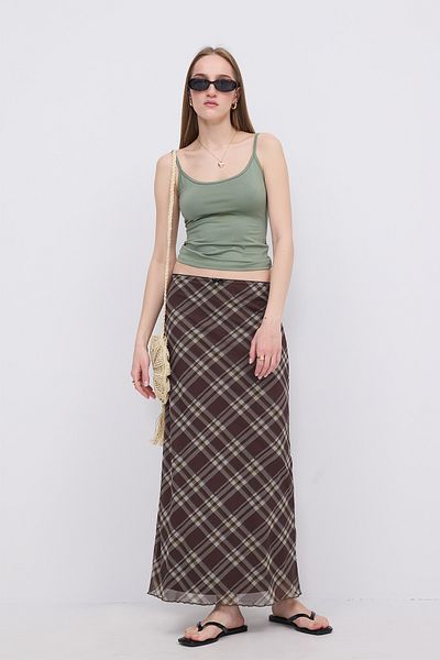 Addax Lined Long Skirt - E16803-E3