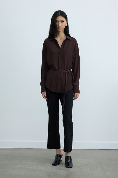 Suud Collection Black Janet Flare Pants
