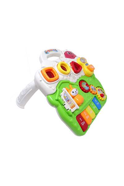 Salamandra Interactive 2-in-1 Musical Baby Table and Activity Center Toy, SALAMANDRA KIDS®, Multicolor