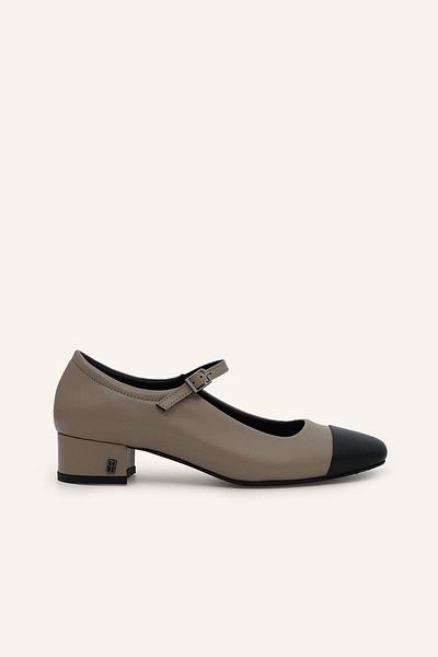MARCATELLI Mink-Black Katie High Heels