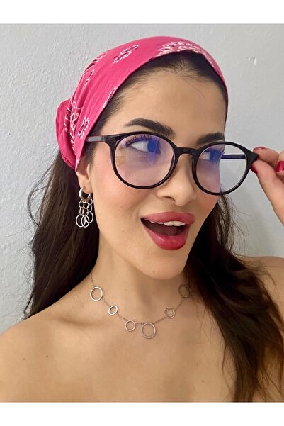 funeyes نظارة شاشة Ness Model دائرية معدنية سوداء لامعة ومفصلة وخفيفة الوزن 5...