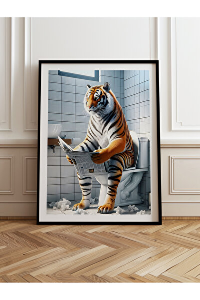 HOMEPACK Jedna drvena uokvirena slika, jednodijelni poster, slika TK/985