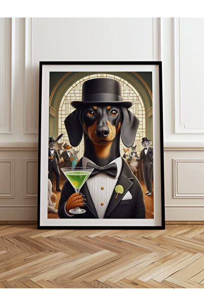 HOMEPACK Единична картина в дървена рамка, единичен плакат, картина TK/990