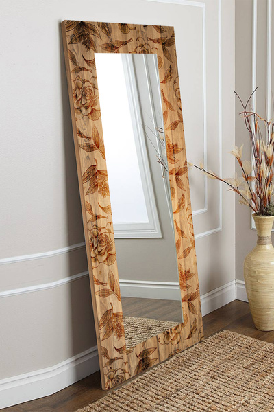 Victor Vallery Violet Rose Dekoratif Boy Aynası 150x60cm