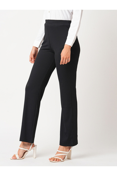 Globus By Styli Solid High-Rise Stretchy Slim Fit Treggings