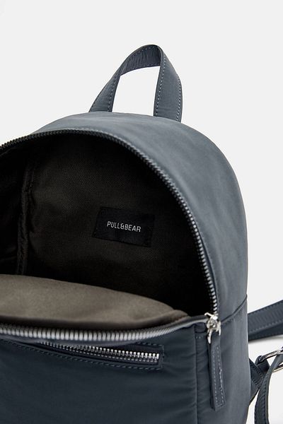 Pull & Bear Mini nylon backpack