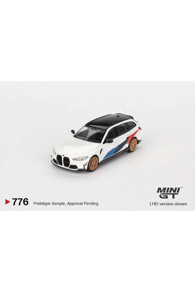 mini gt MGT00776 1/64 BMW M3 M Touring Alpine White