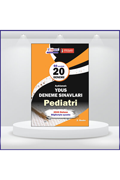 Klinisyen Tıp Kitabevleri Ydus Açıklamalı Pediatri 20 Deneme Kitabı-Klinisyen