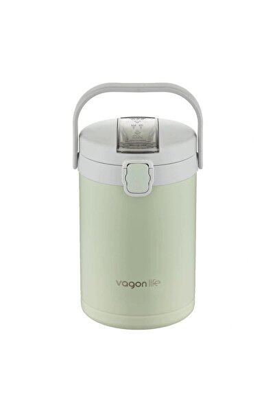 Vagonlife Vagonli̇fe Steel Lunch Box Single Chamber Two Compartment Lunch Box Bl10089 2100 ml