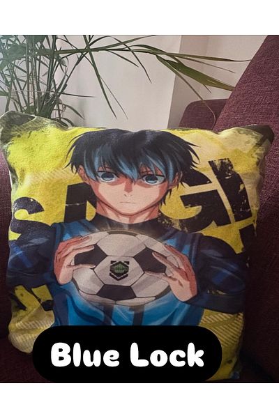 galaxyboutique Anime Blue Lock Square Pillow