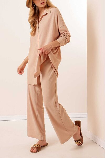 Merterium din material subțire Set dublu - Biscuiți