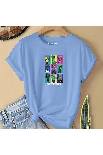 BENROMA 1 tricou este un cadou pentru achiziții de 6 și mai sus în coș - tricou pentru copii imprimat cu personaje de desene animate