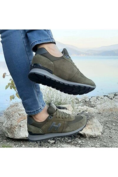 Hammer Jack 19250 Peru, Khaki Color Genuine Leather Sports Shoes