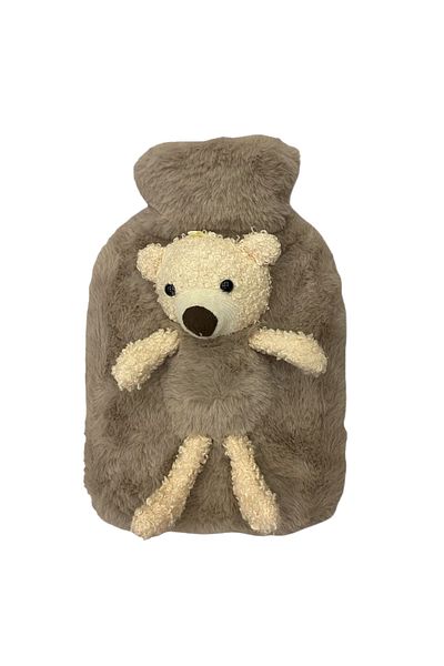 JOYSIDEA Plush Teddy Bear - Hot Water Bag (Brown)