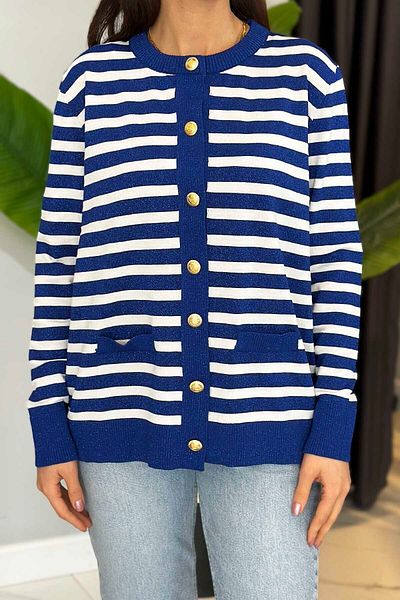 Nuss 306 Saks Sim Detail Cardigan