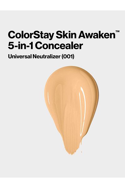 Revlon ColorStay Skin Awaken 5-In-1 Concealer, 001 Univiversal Neutralizer