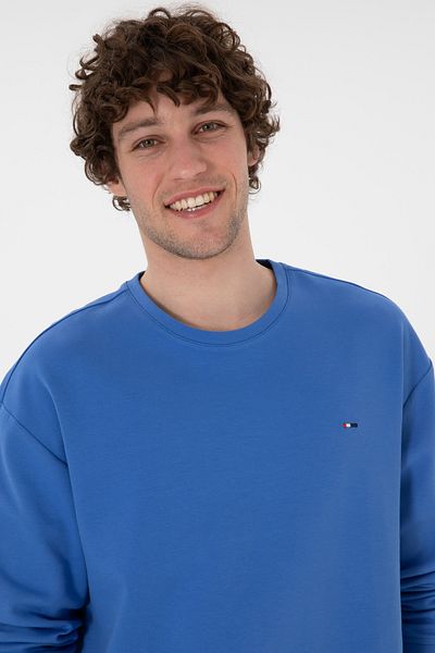 U.S. Polo Assn. Men's Comfort Fit Crew Neck Indigo 50309858 -Vr028